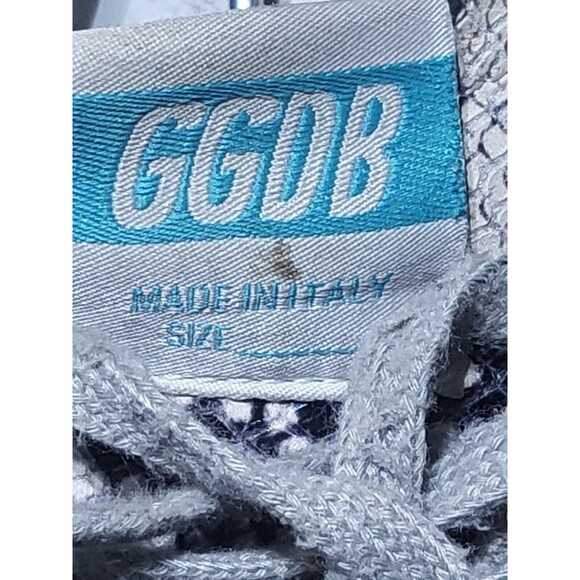 Golden Goose GGDB Superstar Lace Up Python Toe Sneakers Shoes 37 - Picture 7 of 15